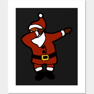 Dab a Clause Dabbing Santa Posters and Art